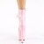 Pleaser SKY-1020 Stivaletti con Plateau Vernice Rosa Chiaro EU-39 / US-9