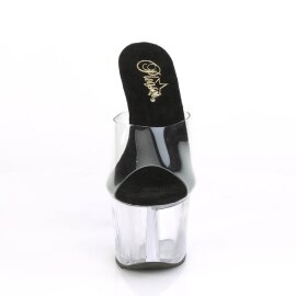 Pleaser SKY-301 Mules con Plateau Trasparente EU-35 / US-5