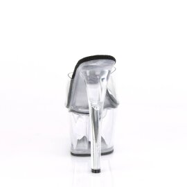 Pleaser SKY-301 Mules con Plateau Trasparente EU-35 / US-5