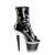 Pleaser SPECTATOR-1021 Stivaletti con Plateau Vernice Nero EU-40 / US-10
