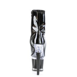 Pleaser SPECTATOR-1021 Stivaletti con Plateau Vernice Nero EU-39 / US-9