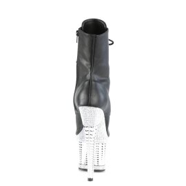 Pleaser SPECTATOR-1021RS Stivaletti con Plateau Vernice Nero EU-37 / US-7