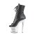 Pleaser SPECTATOR-1021RS Stivaletti con Plateau Vernice Nero EU-37 / US-7