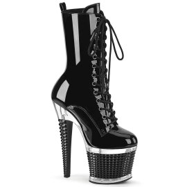 Pleaser SPECTATOR-1040 Stivaletti con Plateau Vernice...