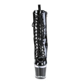Pleaser SPECTATOR-1040 Stivaletti con Plateau Vernice...