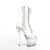 Pleaser SPECTATOR-1040C Stivaletti con Plateau Trasparente EU-37 / US-7