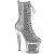 Pleaser SPECTATOR-1040G Stivaletti con Plateau Glitter Argento EU-37 / US-7