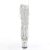 Pleaser SPECTATOR-2017RSF Stivaletti con Plateau Cromato Argento EU-36 / US-6