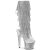 Pleaser SPECTATOR-2017RSF Stivaletti con Plateau Cromato Argento EU-38 / US-8