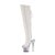 Pleaser SPECTATOR-3019 Stivali Sopra Il Ginocchio Con Plateau Similpelle Cromato Bianco EU-37 / US-7