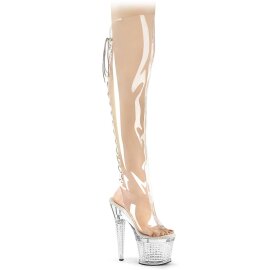 Pleaser SPECTATOR-3019C Stivali Sopra Il Ginocchio Con...