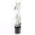 Pleaser STARDUST-1018C-2RS Stivaletti con Plateau Trasparente Nero EU-40 / US-10