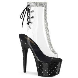 Pleaser STARDUST-1018C-2RS Stivaletti con Plateau...