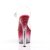 Pleaser STARDUST-708T Sandali con Plateau Trasparente Rosa EU-41 / US-11