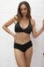 Lunalae Luminous Shorts a Vita Bassa Nero/Dorato XS