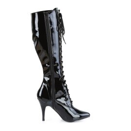 Pleaser VANITY-2020 Stivali Vernice Nero EU-37 / US-7