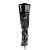 Pleaser VANITY-2020 Stivali Vernice Nero EU-37 / US-7