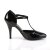 Pleaser VANITY-415 Décolleté Vernice Nero EU-35 / US-5