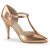 Pleaser VANITY-415 Décolleté Metallico Dorato Rosa EU-35 / US-5