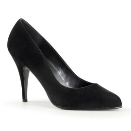 Pleaser VANITY-420 Décolleté Velluto Nero...