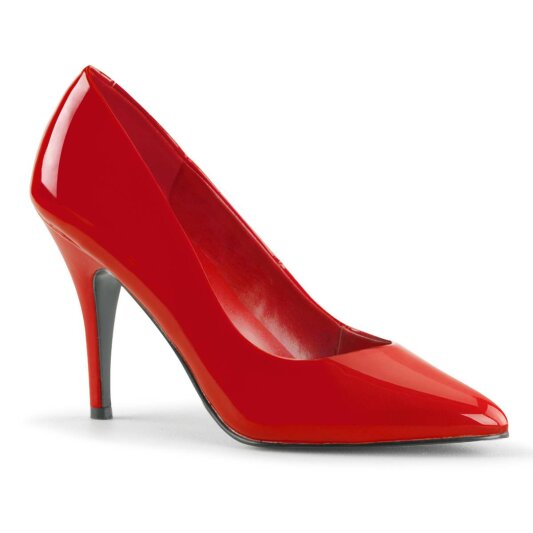Pleaser VANITY-420 Décolleté Vernice Rosso EU-35 / US-5