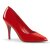 Pleaser VANITY-420 Décolleté Vernice Rosso EU-35 / US-5