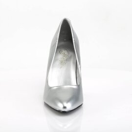 Pleaser VANITY-420 Décolleté Similpelle Argento EU-35 / US-5