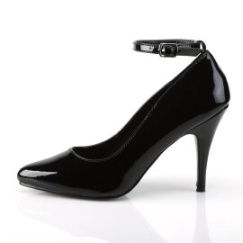 Pleaser VANITY-431 Décolleté Vernice Nero EU-35 / US-5