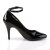 Pleaser VANITY-431 Décolleté Vernice Nero EU-35 / US-5