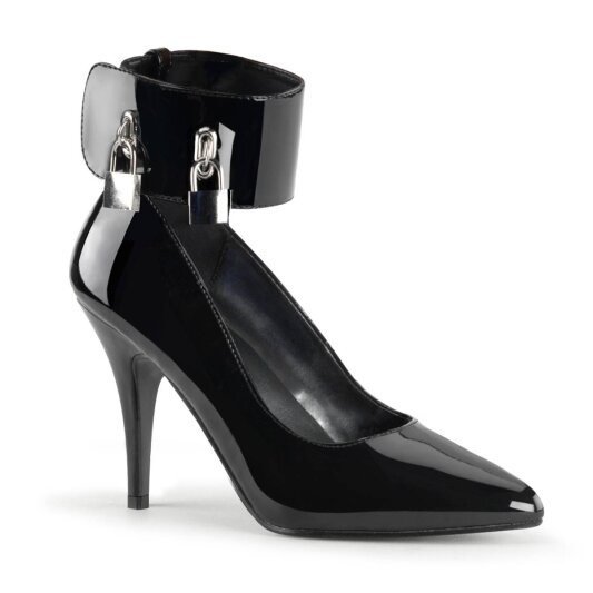 Pleaser VANITY-434 Décolleté Vernice Nero EU-35 / US-5