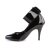 Pleaser VANITY-434 Décolleté Vernice Nero EU-35 / US-5