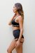 Lunalae Lure You Shorts a Vita Alta Nero XL