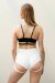 Lunalae Lure You Shorts a Vita Alta Bianco