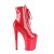 Pleaser XTREME-1020 Stivaletti con Plateau Vernice Rosso EU-35 / US-5