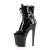 Pleaser XTREME-1021 Stivaletti con Plateau Vernice Nero EU-35 / US-5