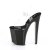 Pleaser XTREME-808CRS Sandali con Plateau Trasparente Nero EU-35 / US-5