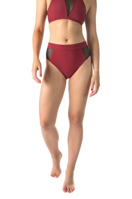 Dragonfly Shorts Molly Rete Borgogna