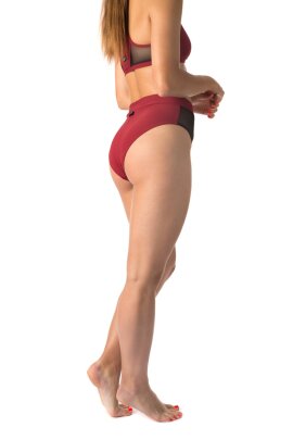 Dragonfly Shorts Molly Rete Borgogna