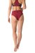 Dragonfly Shorts Molly Rete Borgogna