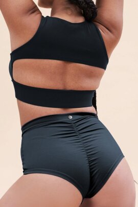 Lunalae Top Courtney Scollo a V Nero L