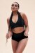 Lunalae Top Courtney Scollo a V Nero L