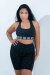 RAD Top Crystal Athletic Nero XS