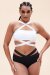 Lunalae Renee Top Bralette Corto Bianco M