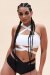 Lunalae Renee Top Bralette Corto Bianco L