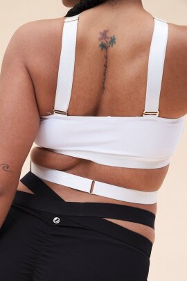 Lunalae Renee Top Bralette Corto Bianco XL