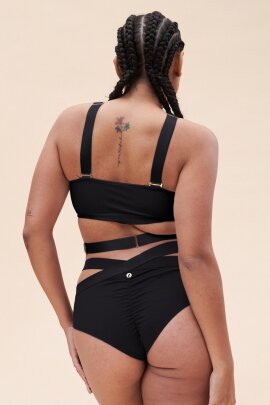 Lunalae Renee Top Bralette Corto Nero