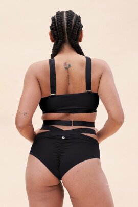 Lunalae Renee Top Bralette Corto Nero L