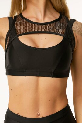 Polerina Top LUX Nero L