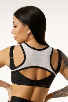 Polerina Top LUX Nero/Bianco L