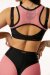 Polerina Top LUX Nero/Rosa M